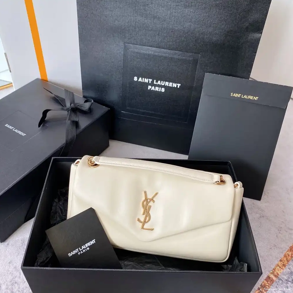 Tony Luxuries LAMBSKIN IN YSL PLUNGED CALYPSO 0512